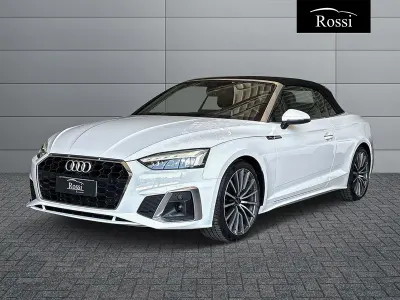Usata Audi A5 S-Line 163 CV (119 kW) 2022 Bianco Coupé
