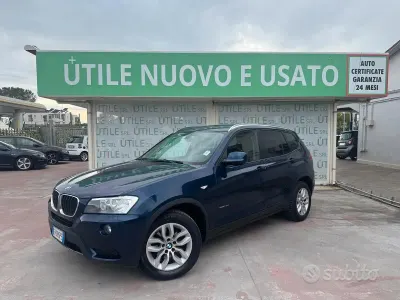 Brugt BMW X3 143 HK (105 kW) 2014 Blå SUV