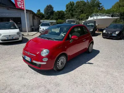 Usata Fiat 500 Lounge 69 CV (50 kW) 2009 Bianco Cabrio