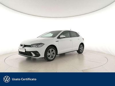 Pure white Usata 2023 VW Polo R-line Berlina | 17.500 € (Buon prezzo)