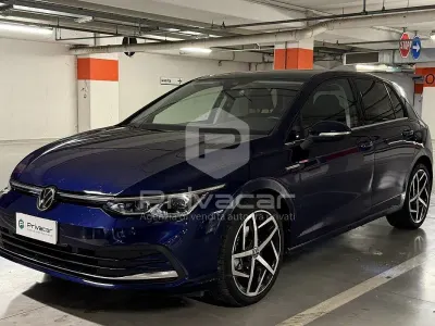 Usata VW Golf VIII Style 130 CV (95 kW) 2023 Blu Berlina
