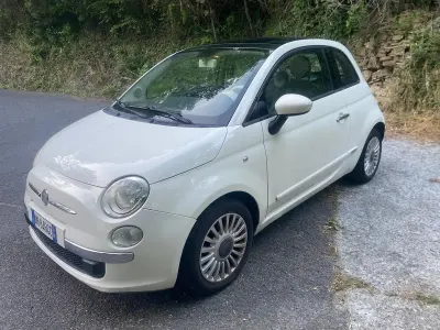 Usata Fiat 500 Lounge 69 CV (50 kW) 2008 Bianco Berlina