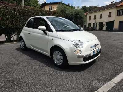 Usata Fiat 500 Pop 69 CV (50 kW) 2009 Bianco Cabrio
