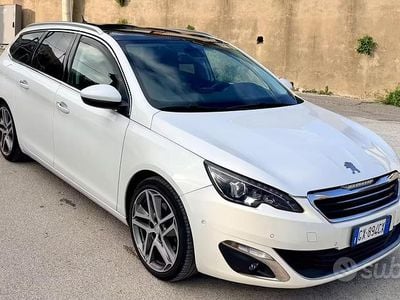 Usata Peugeot 308 GT-line 2015 Bianco Station wagon