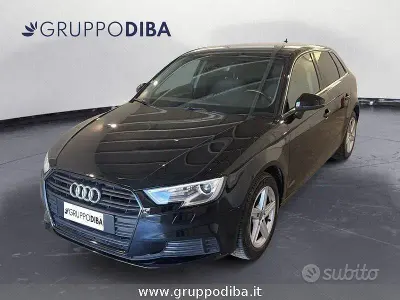 Usata Audi A3 Business 131 CV (96 kW) 2019 Nero Berlina