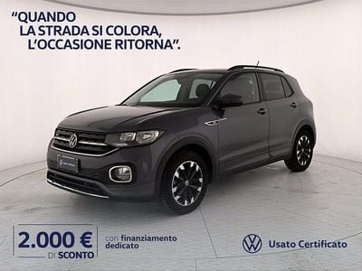 Usata VW T-Cross Sportline 110 CV (80 kW) 2022 Smoky grey metallizzato SUV