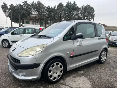 Usata Peugeot 1007 73 CV (53 kW) 2006 Argento Monovolume