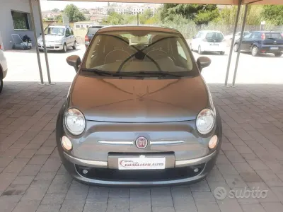Usata Fiat 500 Lounge 69 CV (50 kW) 2014 Grigio Berlina