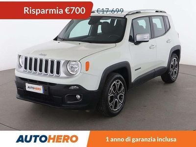 Bianco Usata 2018 Jeep Renegade Limited SUV | 16.999 € (Buon prezzo)