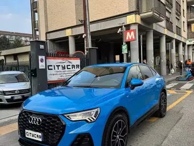 Usata Audi Q3 Sportback S-Line 150 CV (110 kW) 2020 Blu SUV