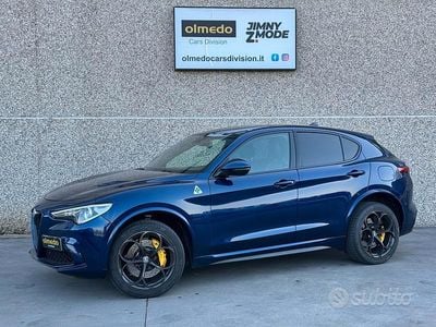Usata Alfa Romeo Stelvio Quadrifoglio 510 CV (375 kW) 2018 Blu SUV