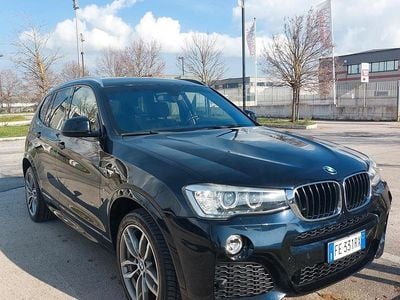 Begagnad BMW X3 M Sport 190 HK (139 kW) 2016 Blå SUV