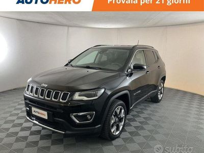 Usata Jeep Compass Limited 140 CV (102 kW) 2017 Nero SUV