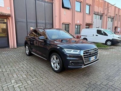 Usata Audi Q5 Ambiente 286 CV (210 kW) 2018 Blu/azzurro SUV