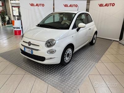 Usata Fiat 500 Lounge 69 CV (50 kW) 2019 Bianco Utilitaria