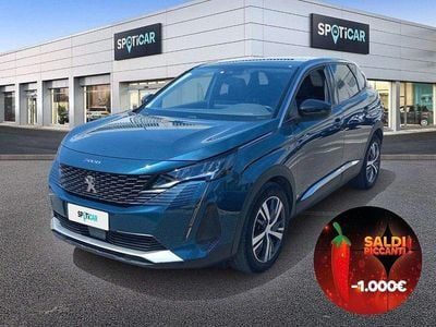 Usata Peugeot 3008 Allure 224 CV (164 kW) 2021 Blu SUV