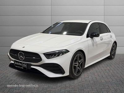 Usata Mercedes A180 Advanced Plus 136 CV (100 kW) 2023 Bianco Berlina