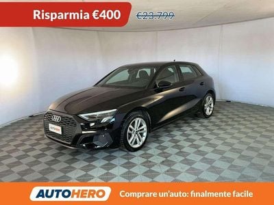 Usata Audi A3 150 CV (110 kW) 2022 Nero Berlina