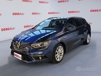 Usata Renault Mégane GrandTour 110 CV (80 kW) 2017 Blu Station wagon