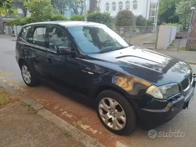 Usata BMW X3 150 CV (110 kW) 2006 Nero SUV
