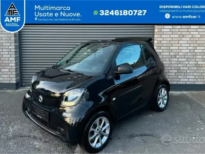Usata Smart ForTwo Cabrio 90 CV (66 kW) 2019 Nero Cabrio