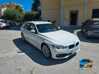 Usata BMW 318 Advantage 150 CV (110 kW) 2017 Bianco Station wagon