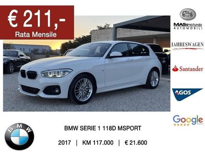 usata BMW 118 d 5p. Msport