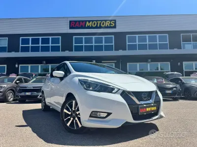 Usata Nissan Micra N-Connecta 90 CV (66 kW) 2017 Bianco Utilitaria