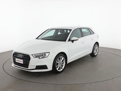 Usata Audi A3 110 CV (80 kW) 2017 Bianco Berlina