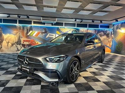 Usata Mercedes C300e Premium 204 CV (150 kW) 2022 Grigio Station wagon