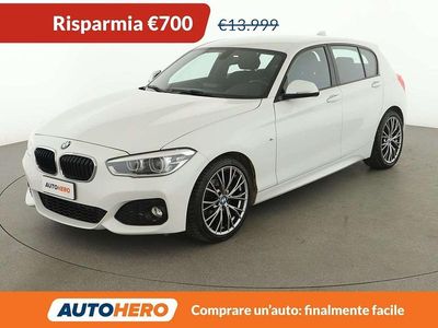 Usata BMW 116 M Sport 116 CV (85 kW) 2016 Bianco Utilitaria