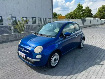 Brugt Fiat 500 75 HK (55 kW) 2009 Blå Cabriolet