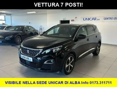 Usata Peugeot 5008 GT-line 131 CV (96 kW) 2020 Nero SUV