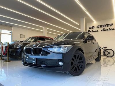 Usata BMW 116 Efficient Dynamics 116 CV (85 kW) 2014 Nero Utilitaria