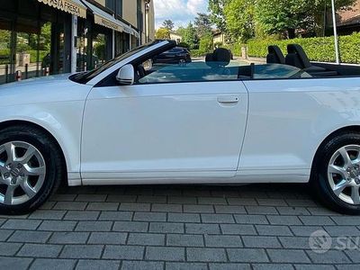 Usata Audi A3 Cabriolet 115 CV (84 kW) 2009 Bianco Cabrio