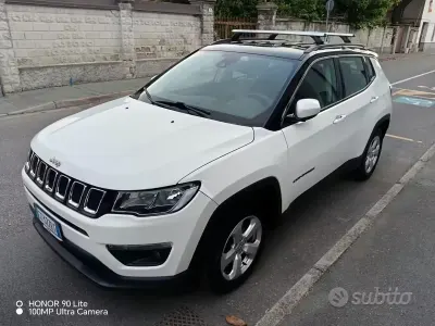 Usata Jeep Compass Longitude 140 CV (102 kW) 2019 Bianco SUV