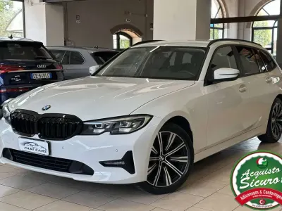 Usata BMW 318 Sport Line 150 CV (110 kW) 2020 Alpine white Station wagon
