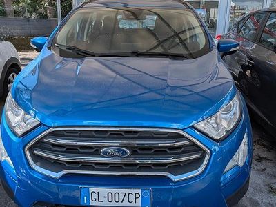 Usata Ford Ecosport Titanium 125 CV (91 kW) 2022 Blu SUV