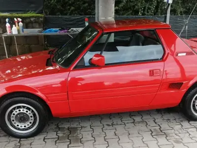 Usata Fiat X 1/9 85 CV (62 kW) 1988 Rosso Cabrio