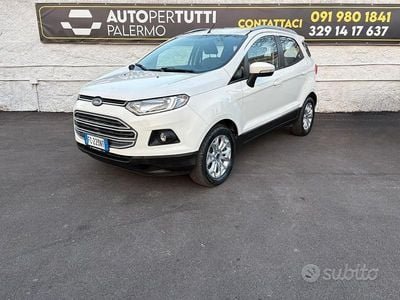Usata Ford Ecosport Titanium S 95 CV (69 kW) 2016 Bianco SUV