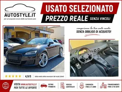 Usata Audi TT Roadster S-Line 180 CV (132 kW) 2016 Nero Cabrio