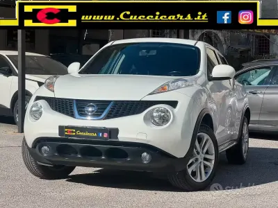 Usata Nissan Juke Tekna 110 CV (80 kW) 2011 Bianco SUV