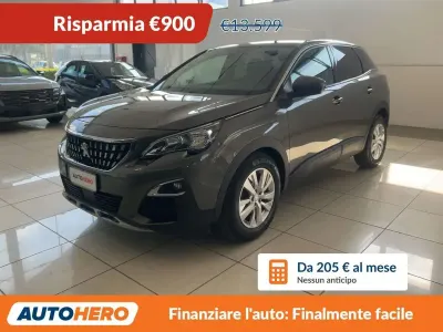 Usata Peugeot 3008 Business-Line 131 CV (96 kW) 2018 Grigio SUV