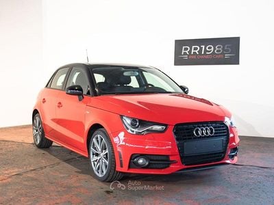 Usata Audi A1 S-Line 90 CV (66 kW) 2014 Rosso Utilitaria