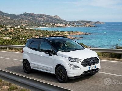 Usata Ford Ecosport ST-Line 99 CV (72 kW) 2018 Bianco SUV