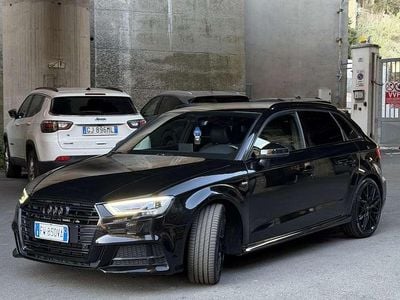 Usata Audi A3 S-Line 150 CV (110 kW) 2019 Nero Berlina