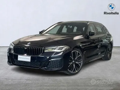 Usata BMW 520 M Sport 190 CV (139 kW) 2022 Nero Station wagon