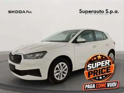 Usata Skoda Fabia Ambition 80 CV (58 kW) 2023 Bianco Utilitaria