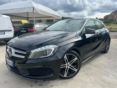 Usata Mercedes A180 Premium 109 CV (80 kW) 2014 Nero Berlina