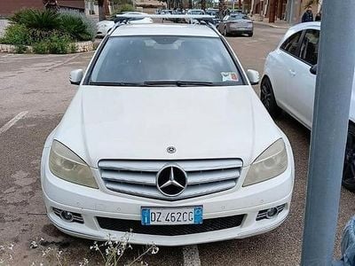 Usata Mercedes C200 Avantgarde 2009 Bianco Station wagon